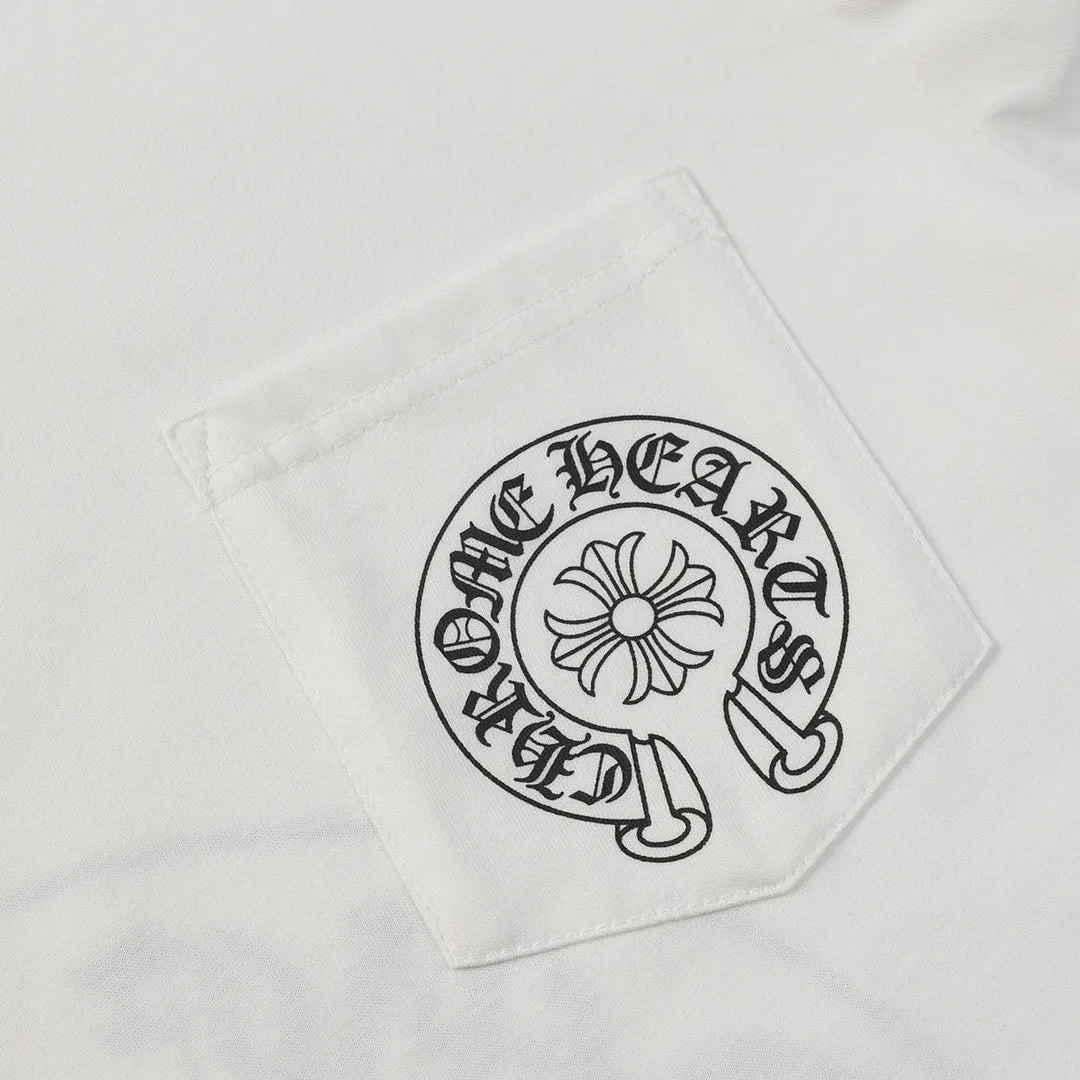 P150 -Chrome Hearts/Chrome Hearts 23ss scroll horseshoe Sanskrit printed popular long-sleeved T-shirt -High weight, high density and high quality. The wool is soft, delicate and skin-friendly. Soft and silky to the touch. Excellent warmth and skin-friendly properties. -Customized weaving and dyeing, no color difference, no matter the fabric or workmanship details. Compare the ordinary version on the market. -Colour: black, white, gray. -Size: S M L XL